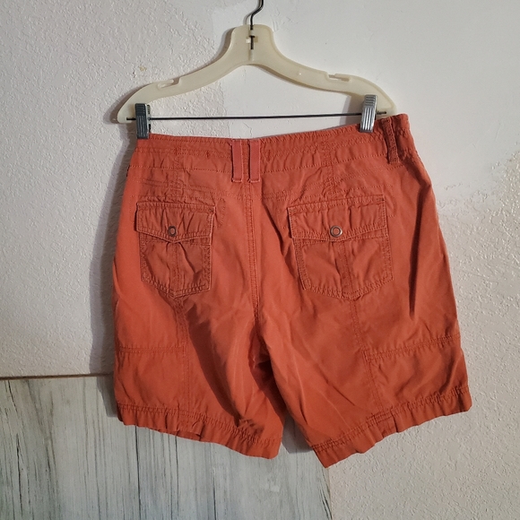 Eddie Bauer Mercer Fit Pocket Rust Color Women's Shorts Sz 10 - Picture 10 of 11